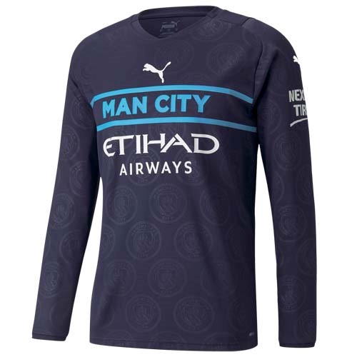 Tailandia Camiseta Manchester City 3ª ML 2021/22